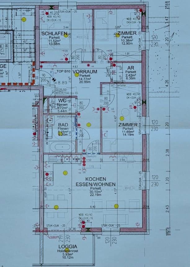 Prenájom bytu 4-izbový 88 m², Linz, Horné Rakúsko Prenájom bytu 4-izbový 88 m², Linz, Horné Rakúsko