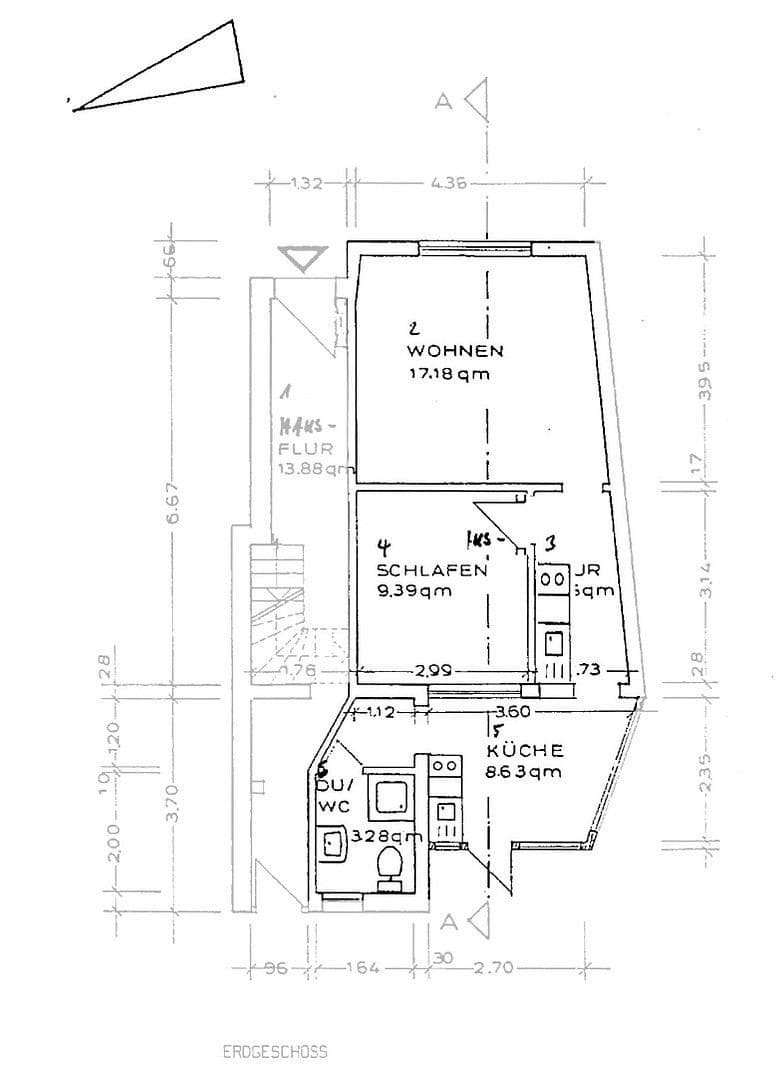 Prenájom domu 50 m², pozemek 5 m², Gallberg 31, Schleswig, Šlezvicko-Holštajnsko Prenájom domu 50 m², pozemek 5 m², Gallberg 31, Schleswig, Šlezvicko-Holštajnsko