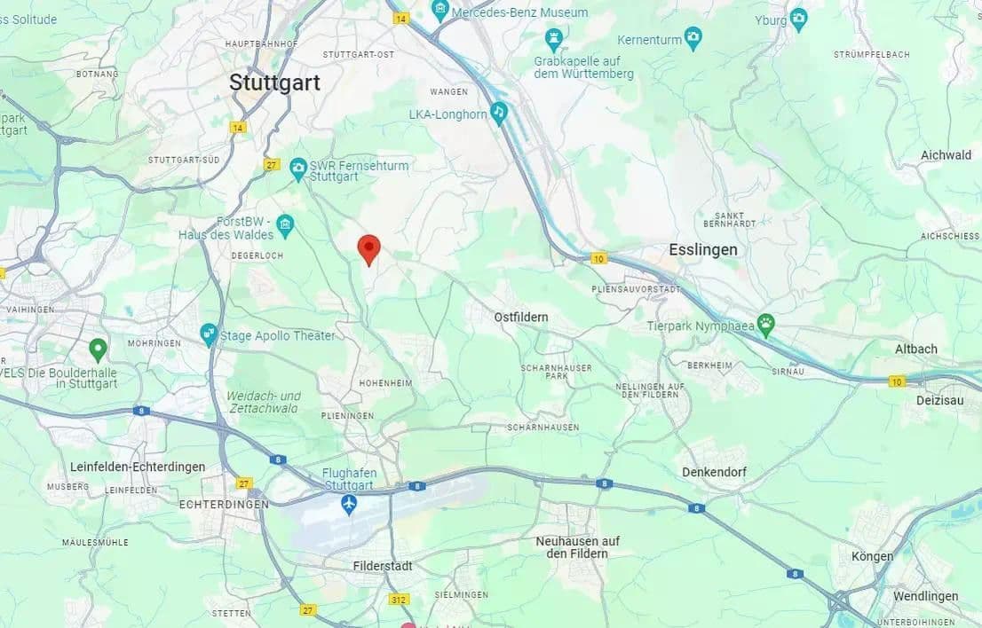 Prenájom bytu 1-izbový 32 m², Dattelweg 29, Stuttgart, Bádensko-Wurttembersko Prenájom bytu 1-izbový 32 m², Dattelweg 29, Stuttgart, Bádensko-Wurttembersko