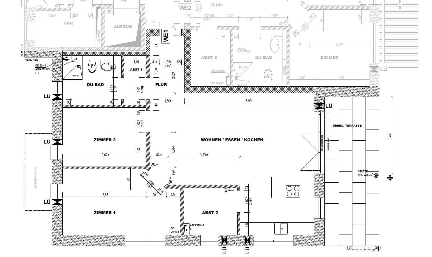 Prenájom bytu 3-izbový 91 m², Karl-Marx-Straße 8, Hohen Neuendorf, Brandenbursko Prenájom bytu 3-izbový 91 m², Karl-Marx-Straße 8, Hohen Neuendorf, Brandenbursko