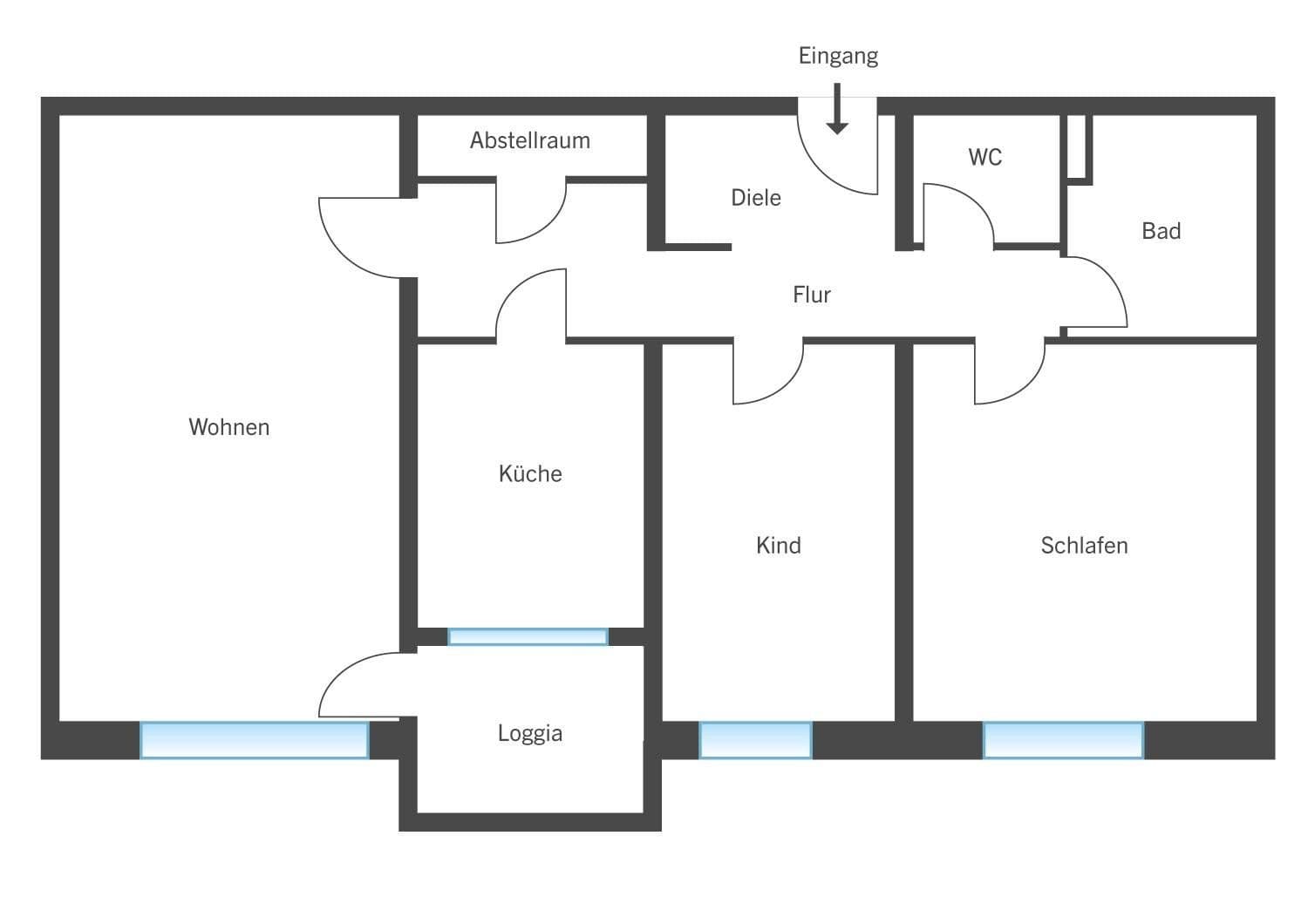 Predaj bytu 3-izbový 82 m², Am Römerkanal 24, Brühl, Severné Porýnie - Westfálsko Predaj bytu 3-izbový 82 m², Am Römerkanal 24, Brühl, Severné Porýnie - Westfálsko