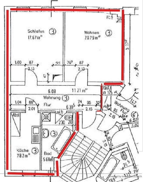 Prenájom bytu 2-izbový 65 m², Leipzig, Sasko Prenájom bytu 2-izbový 65 m², Leipzig, Sasko