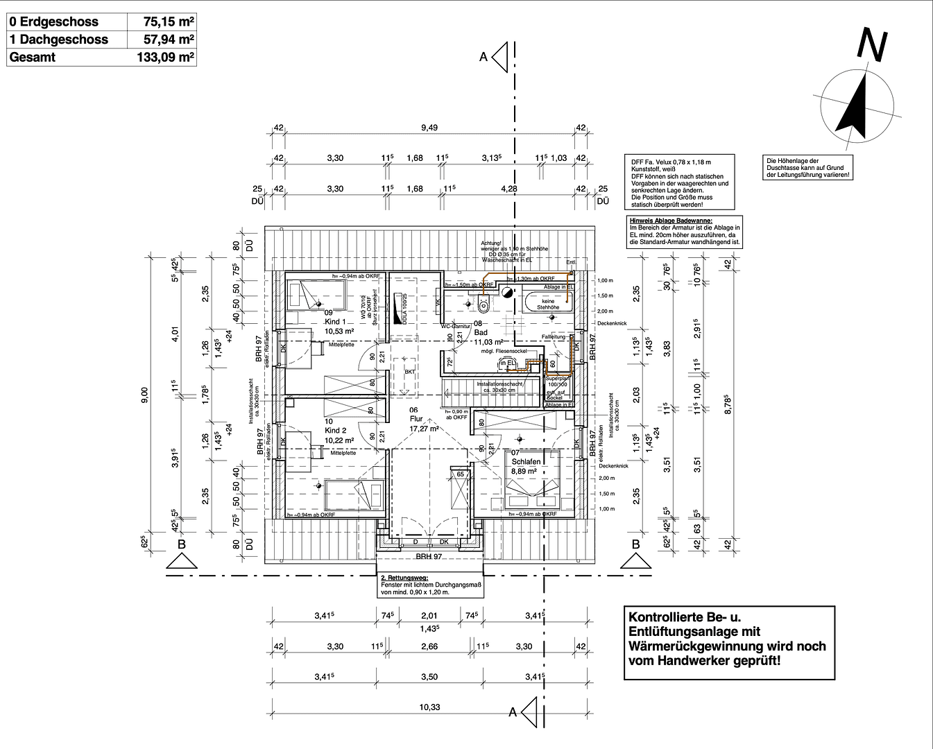 Predaj domu 133 m², pozemek 820 m², Fahrdorf, Šlezvicko-Holštajnsko Predaj domu 133 m², pozemek 820 m², Fahrdorf, Šlezvicko-Holštajnsko