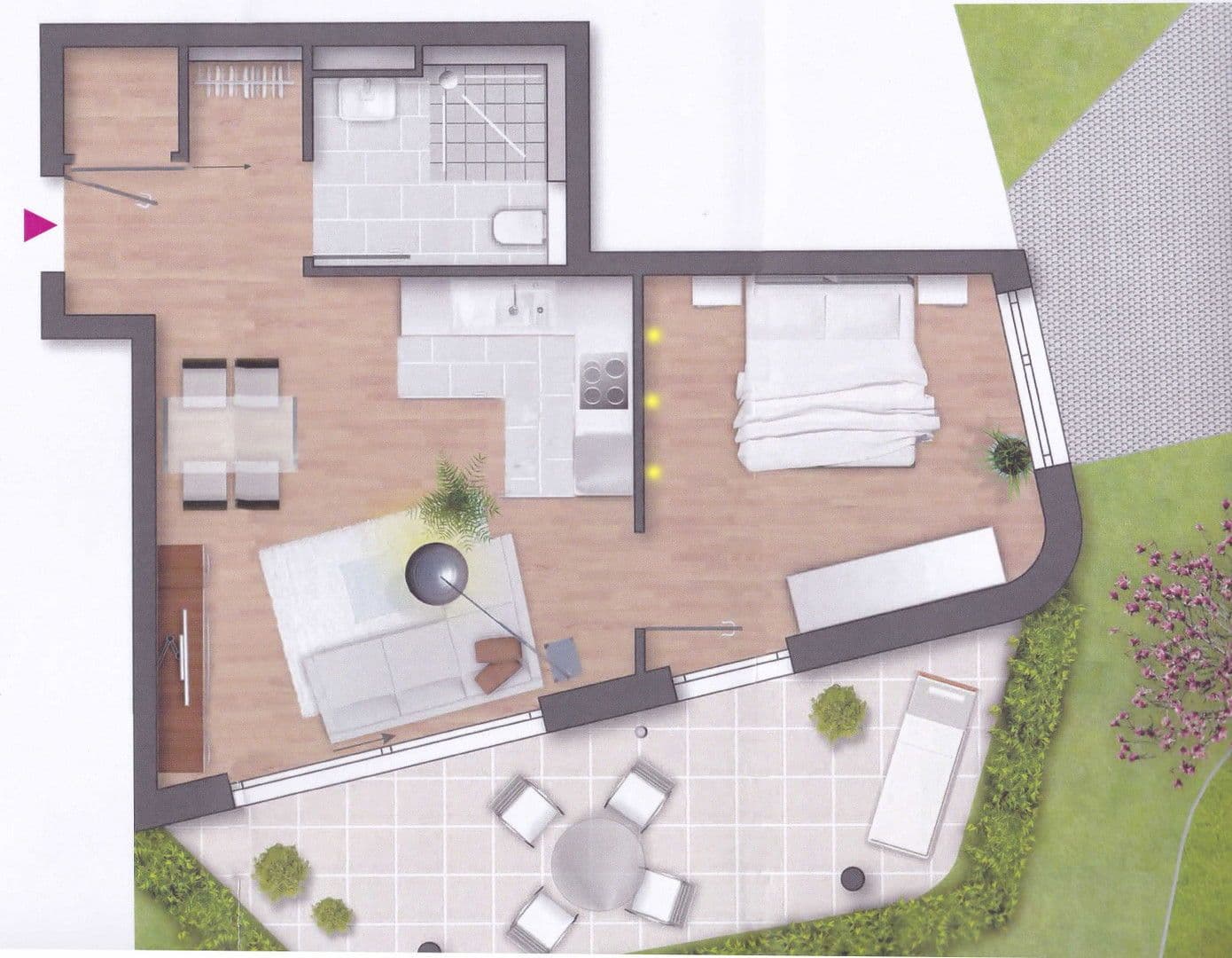 Prenájom bytu 2-izbový 58 m², Stuttgart-Möhringen, Bádensko-Wurttembersko Prenájom bytu 2-izbový 58 m², Stuttgart-Möhringen, Bádensko-Wurttembersko