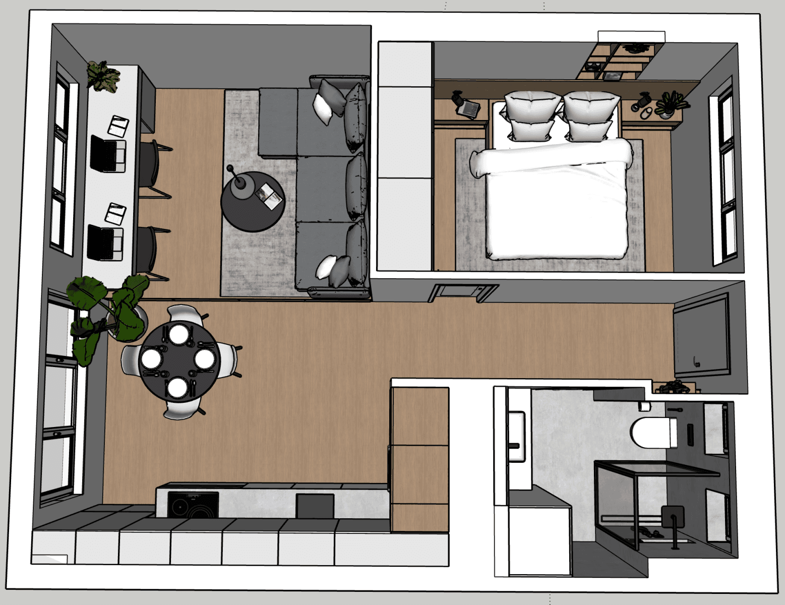 Prenájom bytu 2-izbový 42 m², Osadní, Praha, Praha Prenájom bytu 2-izbový 42 m², Osadní, Praha, Praha
