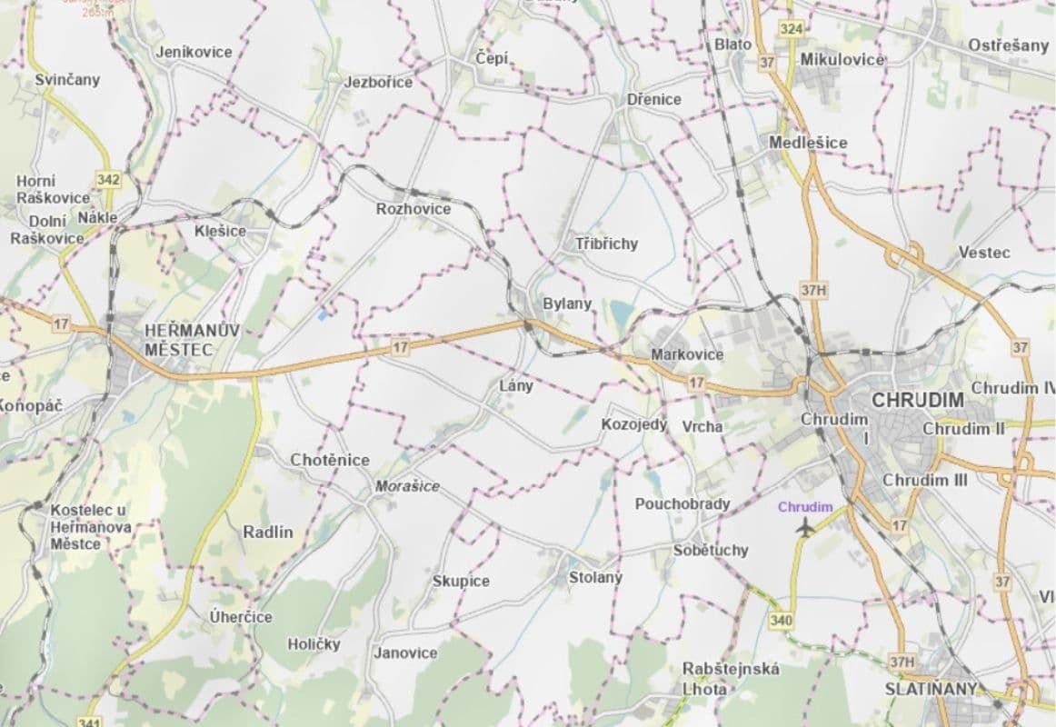 Predaj pozemku 1.228 m², Heřmanův Městec, Pardubický kraj Predaj pozemku 1.228 m², Heřmanův Městec, Pardubický kraj