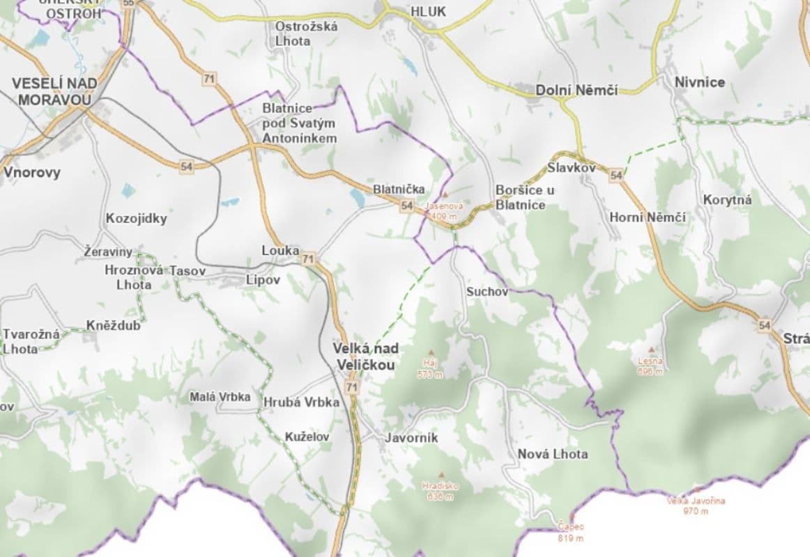 Predaj pozemku 1.510 m², Javorník, Jihomoravský kraj Predaj pozemku 1.510 m², Javorník, Jihomoravský kraj