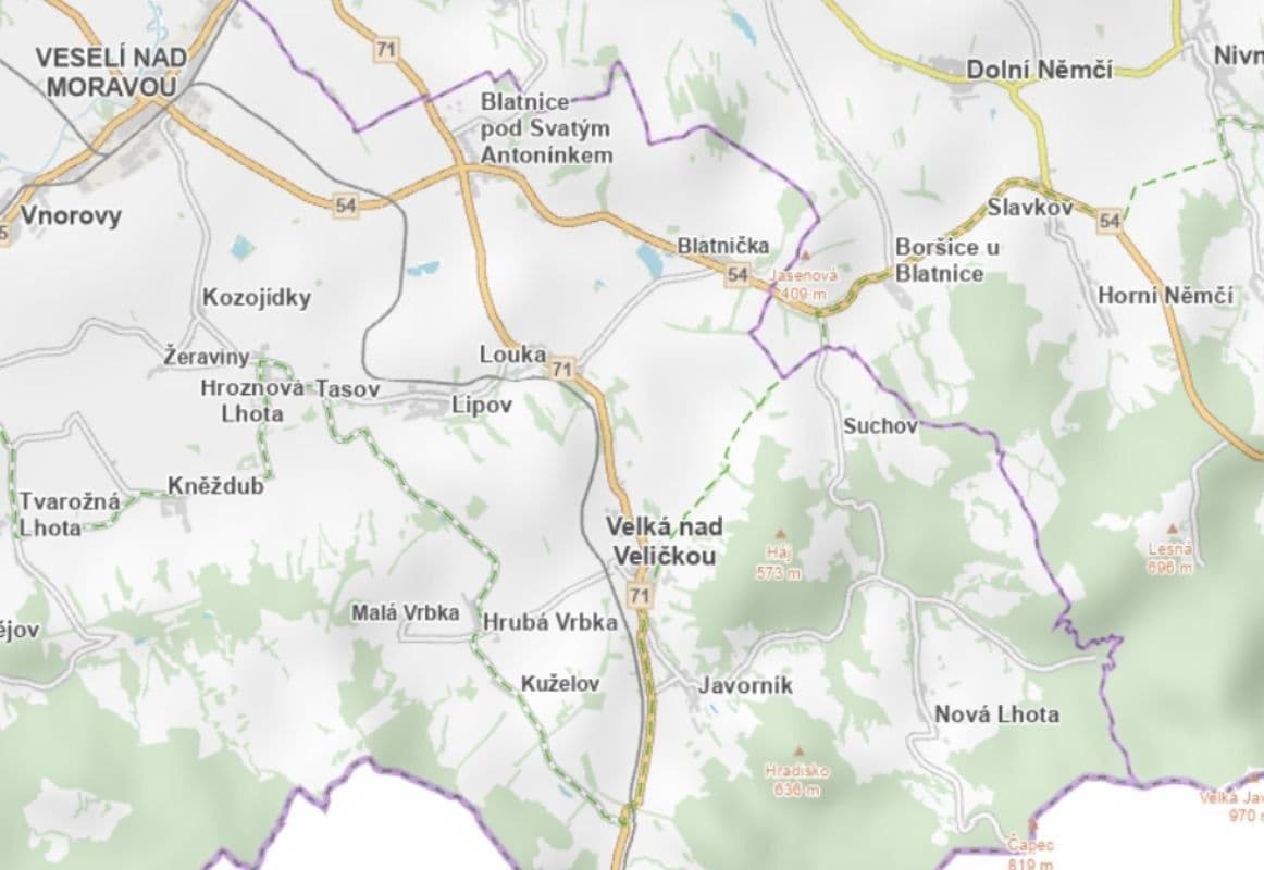 Predaj pozemku 1.049 m², Javorník, Jihomoravský kraj Predaj pozemku 1.049 m², Javorník, Jihomoravský kraj