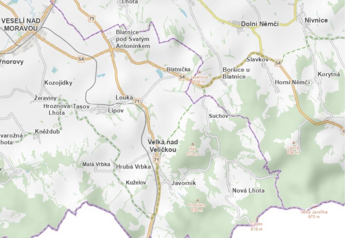 Predaj pozemku 2.630 m², Javorník, Jihomoravský kraj Predaj pozemku 2.630 m², Javorník, Jihomoravský kraj