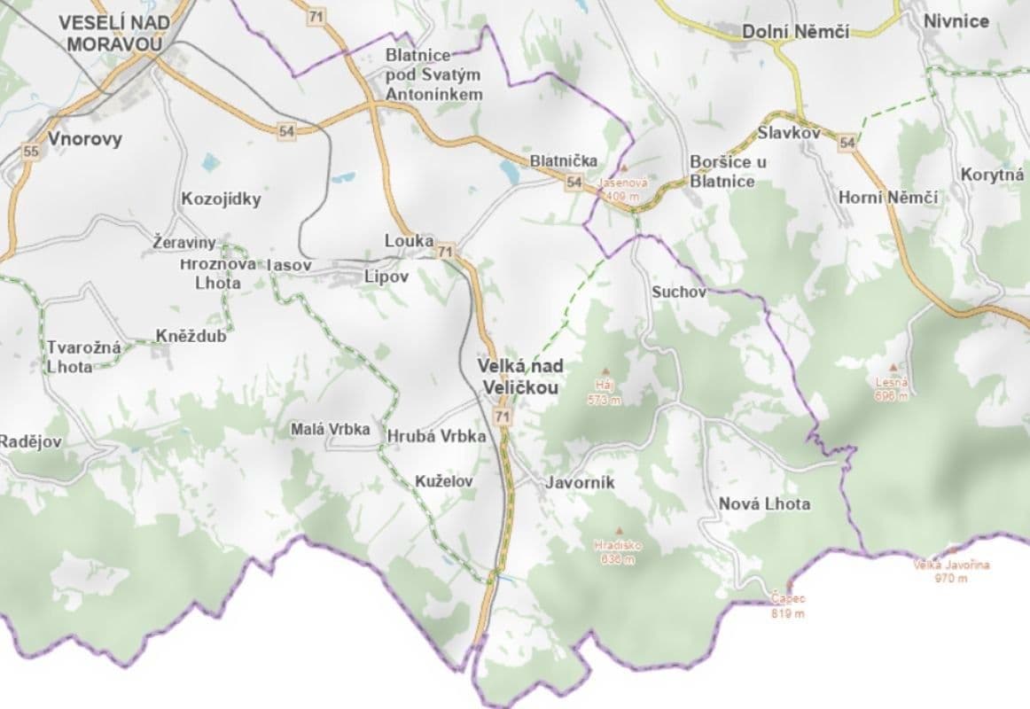 Predaj pozemku 5.190 m², Javorník, Jihomoravský kraj Predaj pozemku 5.190 m², Javorník, Jihomoravský kraj