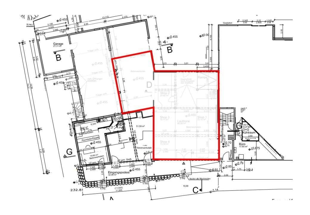 Prenájom kancelárie 190 m², Straßen 53, Bergisch Gladbach, Severné Porýnie - Westfálsko Prenájom kancelárie 190 m², Straßen 53, Bergisch Gladbach, Severné Porýnie - Westfálsko