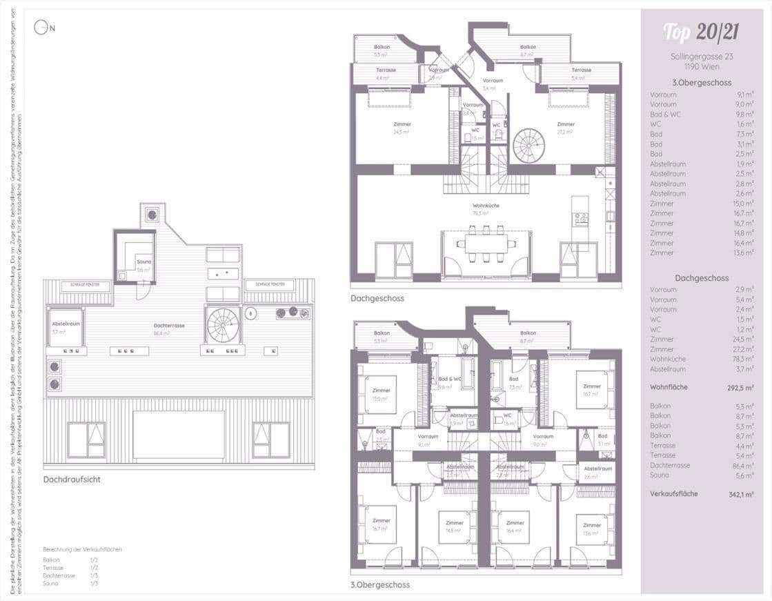 Predaj bytu 293 m², Sollingergasse 23, Wien, Viedeň Predaj bytu 293 m², Sollingergasse 23, Wien, Viedeň