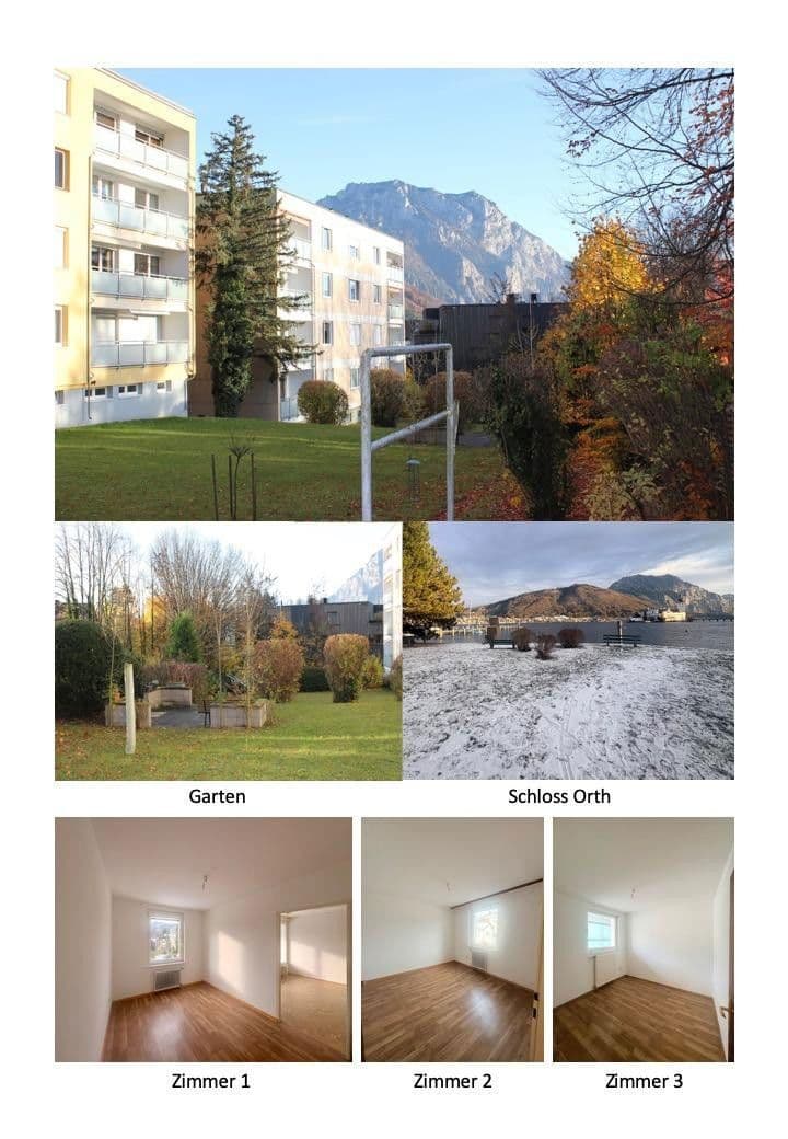 Predaj bytu 4-izbový 84 m², Gartengasse 10/8, Gmunden, Horné Rakúsko Predaj bytu 4-izbový 84 m², Gartengasse 10/8, Gmunden, Horné Rakúsko