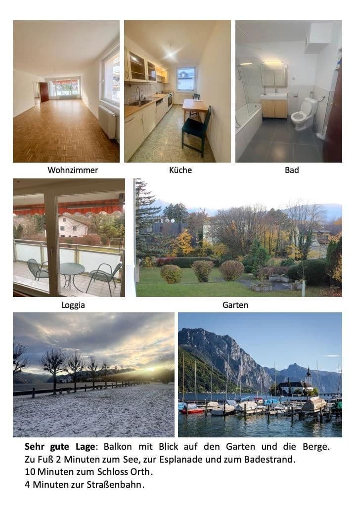 Predaj bytu 4-izbový 84 m², Gartengasse 10/8, Gmunden, Horné Rakúsko Predaj bytu 4-izbový 84 m², Gartengasse 10/8, Gmunden, Horné Rakúsko