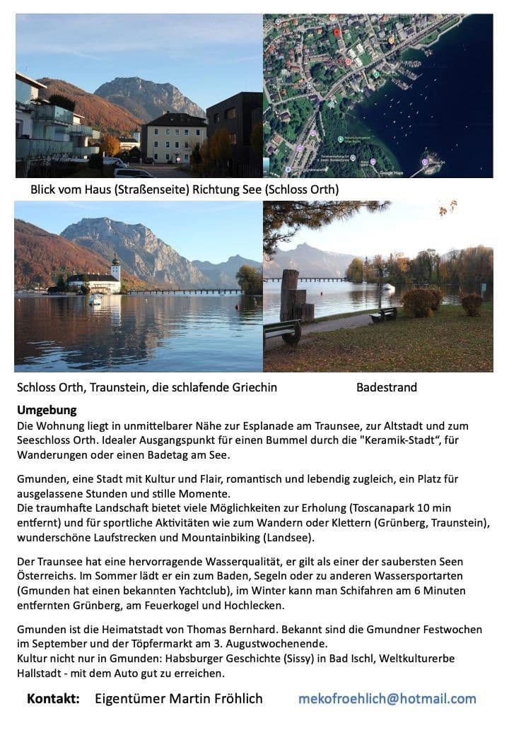 Predaj bytu 4-izbový 84 m², Gartengasse 10/8, Gmunden, Horné Rakúsko Predaj bytu 4-izbový 84 m², Gartengasse 10/8, Gmunden, Horné Rakúsko