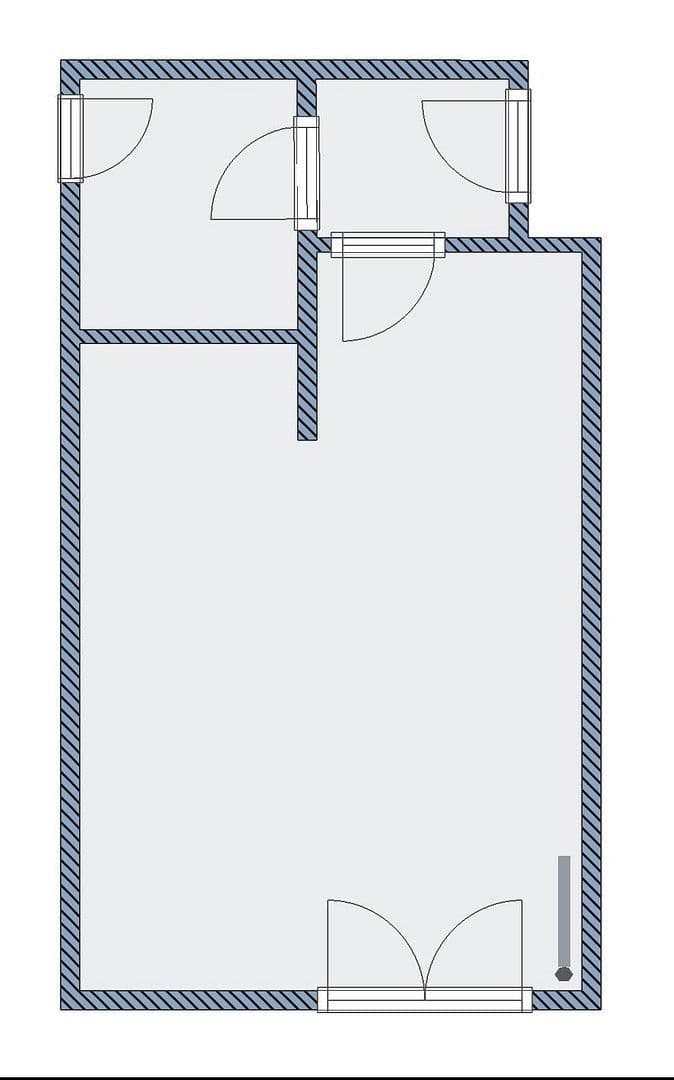 Prenájom bytu 1-izbový 30 m², Marconistraße 10, Augsburg, Bavorsko Prenájom bytu 1-izbový 30 m², Marconistraße 10, Augsburg, Bavorsko