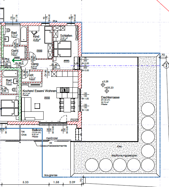Prenájom bytu 3-izbový 110 m², Freilassing, Bavorsko Prenájom bytu 3-izbový 110 m², Freilassing, Bavorsko