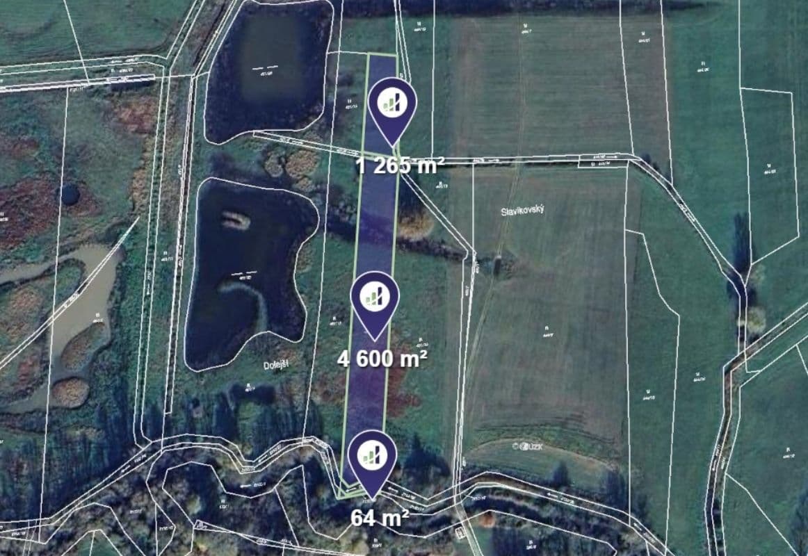 Predaj pozemku 2.223 m², Jaroměř, Královéhradecký kraj Predaj pozemku 2.223 m², Jaroměř, Královéhradecký kraj