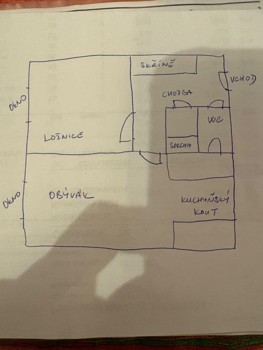 Prenájom bytu 2-izbový 54 m², Krausova, Praha, Praha Prenájom bytu 2-izbový 54 m², Krausova, Praha, Praha