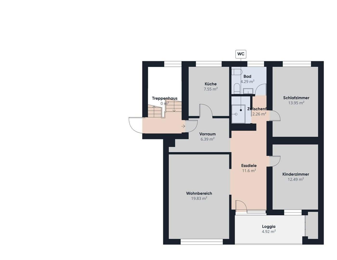 Predaj bytu 3-izbový 82 m², Crailsheim, Bádensko-Wurttembersko Predaj bytu 3-izbový 82 m², Crailsheim, Bádensko-Wurttembersko