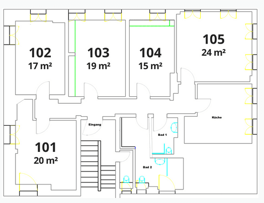 Prenájom bytu 19 m², Marktplatz 12, Furtwangen im Schwarzwald, Bádensko-Wurttembersko Prenájom bytu 19 m², Marktplatz 12, Furtwangen im Schwarzwald, Bádensko-Wurttembersko