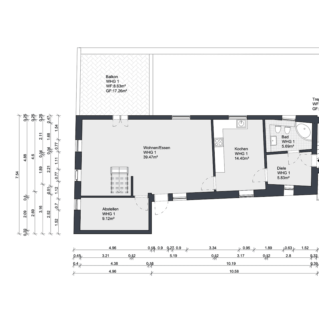 Prenájom bytu 4-izbový 116 m², Hindenburgerstr 96, Neustadt an der Weinstraße, Porýnie-Falcko Prenájom bytu 4-izbový 116 m², Hindenburgerstr 96, Neustadt an der Weinstraße, Porýnie-Falcko