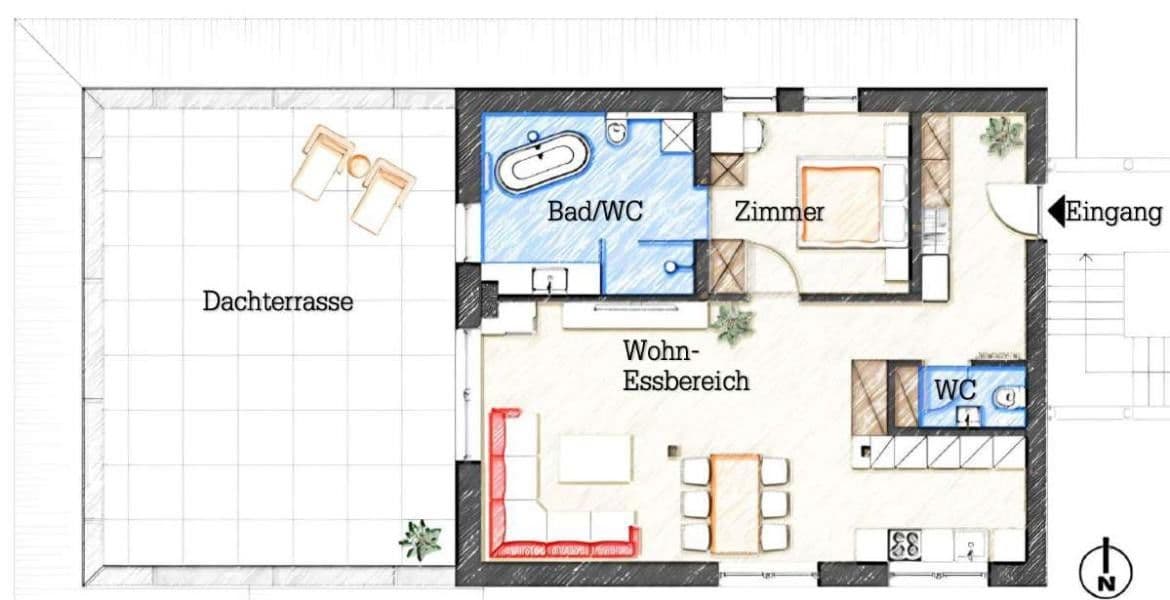 Predaj bytu 1-izbový 74 m², Föhrenweg 11, Seeboden, Korutánsko Predaj bytu 1-izbový 74 m², Föhrenweg 11, Seeboden, Korutánsko