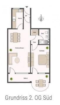 Prenájom bytu 2-izbový 71 m², Muenchen, Bavorsko Prenájom bytu 2-izbový 71 m², Muenchen, Bavorsko