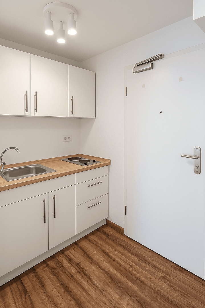 Prenájom bytu 1-izbový 24 m², Frankfurt am Main, Hesensko Prenájom bytu 1-izbový 24 m², Frankfurt am Main, Hesensko