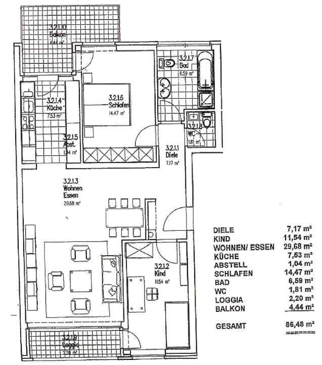Predaj bytu 3-izbový 87 m², Gelsenkirchen, Severné Porýnie - Westfálsko Predaj bytu 3-izbový 87 m², Gelsenkirchen, Severné Porýnie - Westfálsko