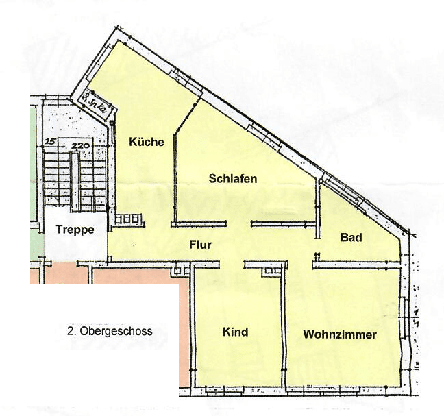 Prenájom bytu 3-izbový 69 m², Bohmter Str. 54, Osnabrück, Dolné Sasko Prenájom bytu 3-izbový 69 m², Bohmter Str. 54, Osnabrück, Dolné Sasko