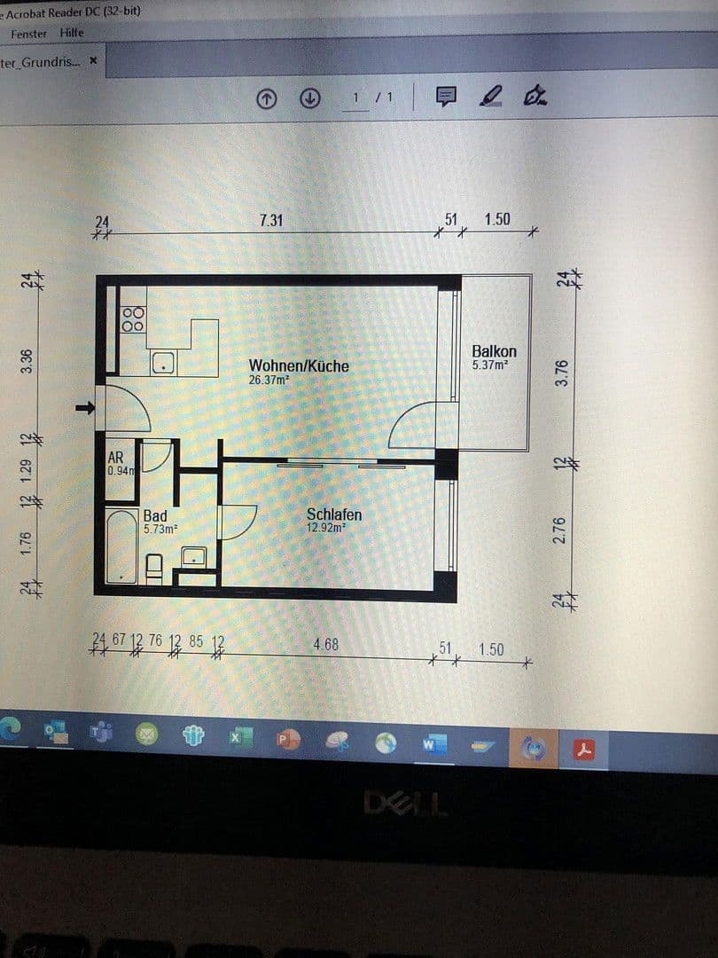 Prenájom bytu 2-izbový 42 m², Erich-Weinertstr. 139a, Berlin, Berlín Prenájom bytu 2-izbový 42 m², Erich-Weinertstr. 139a, Berlin, Berlín
