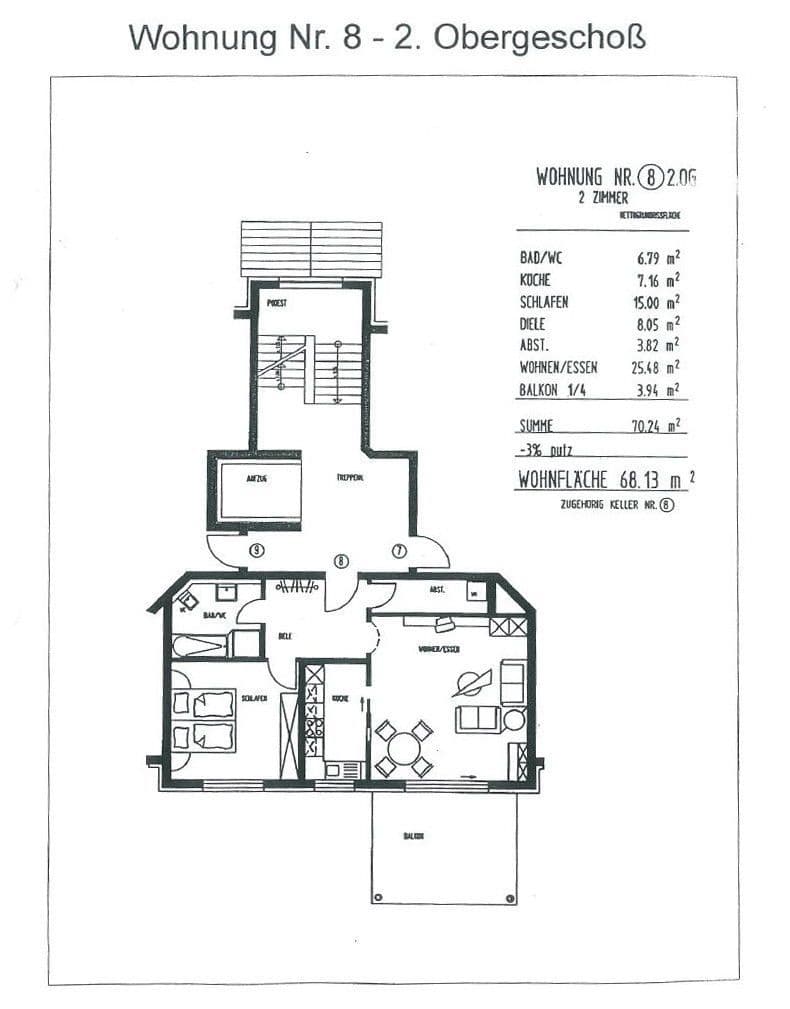 Prenájom bytu 2-izbový 68 m², Waldshut-Tiengen, Bádensko-Wurttembersko Prenájom bytu 2-izbový 68 m², Waldshut-Tiengen, Bádensko-Wurttembersko