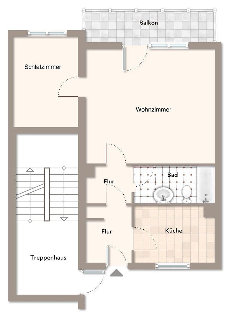 Predaj bytu 1-izbový 50 m², Berlin, Berlín Predaj bytu 1-izbový 50 m², Berlin, Berlín