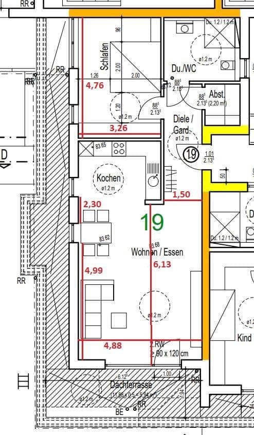 Prenájom bytu 2-izbový 82 m², Hauptstraße 2, Siegburg, Severné Porýnie - Westfálsko Prenájom bytu 2-izbový 82 m², Hauptstraße 2, Siegburg, Severné Porýnie - Westfálsko