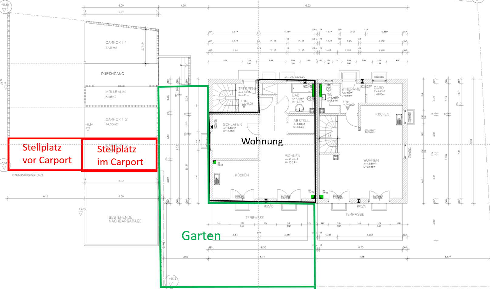 Prenájom bytu 2-izbový 75 m², Kirchbrunner Feld 24, Heldenstein, Bavorsko Prenájom bytu 2-izbový 75 m², Kirchbrunner Feld 24, Heldenstein, Bavorsko