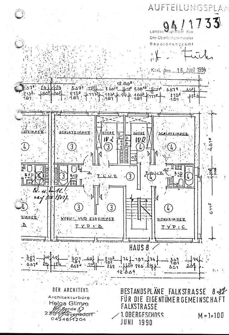Prenájom bytu 2-izbový 47 m², Falckstr. 8, Kiel, Šlezvicko-Holštajnsko Prenájom bytu 2-izbový 47 m², Falckstr. 8, Kiel, Šlezvicko-Holštajnsko