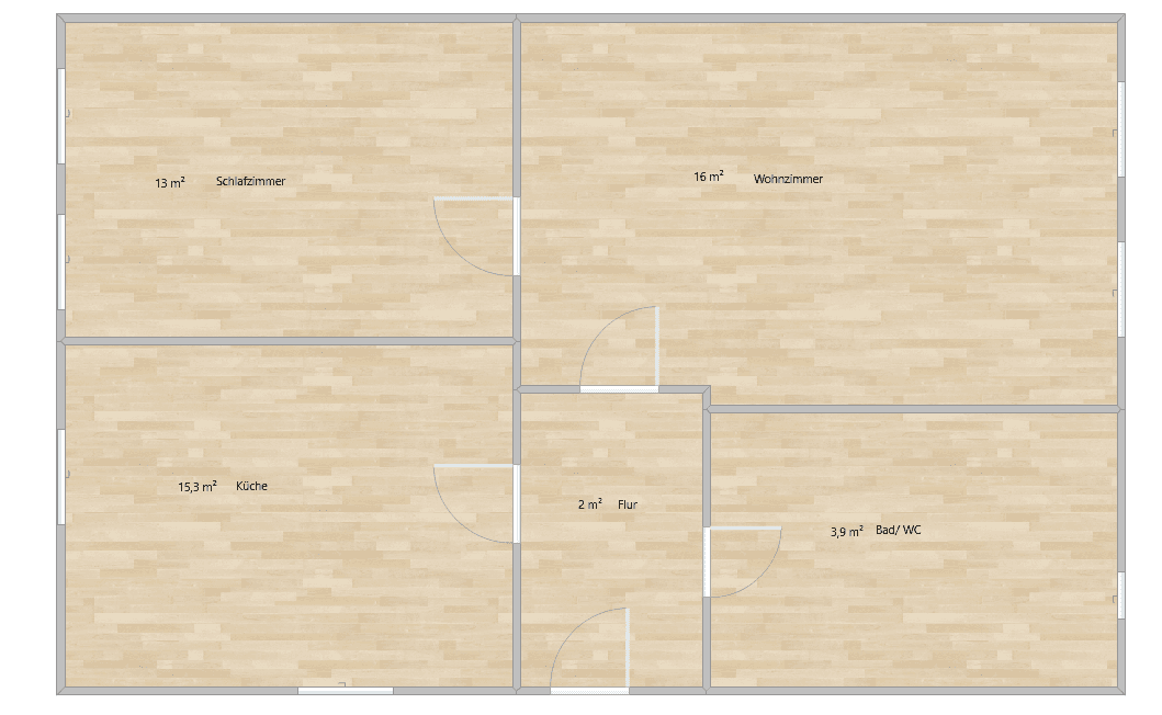Prenájom bytu 2-izbový 52 m², Bönen, Severné Porýnie - Westfálsko Prenájom bytu 2-izbový 52 m², Bönen, Severné Porýnie - Westfálsko