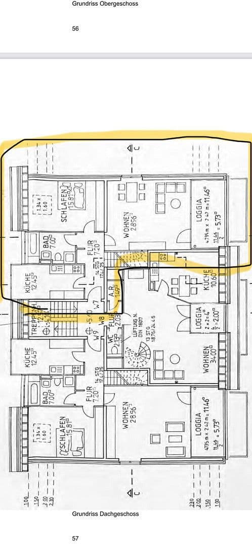 Prenájom bytu 3-izbový 97 m², Horbacher Straße 333, Aachen, Severné Porýnie - Westfálsko Prenájom bytu 3-izbový 97 m², Horbacher Straße 333, Aachen, Severné Porýnie - Westfálsko