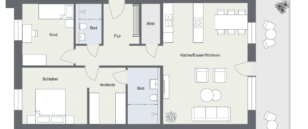 Prenájom bytu 2-izbový 106 m², Broicherstraße 27, Mönchengladbach, Severné Porýnie - Westfálsko Prenájom bytu 2-izbový 106 m², Broicherstraße 27, Mönchengladbach, Severné Porýnie - Westfálsko