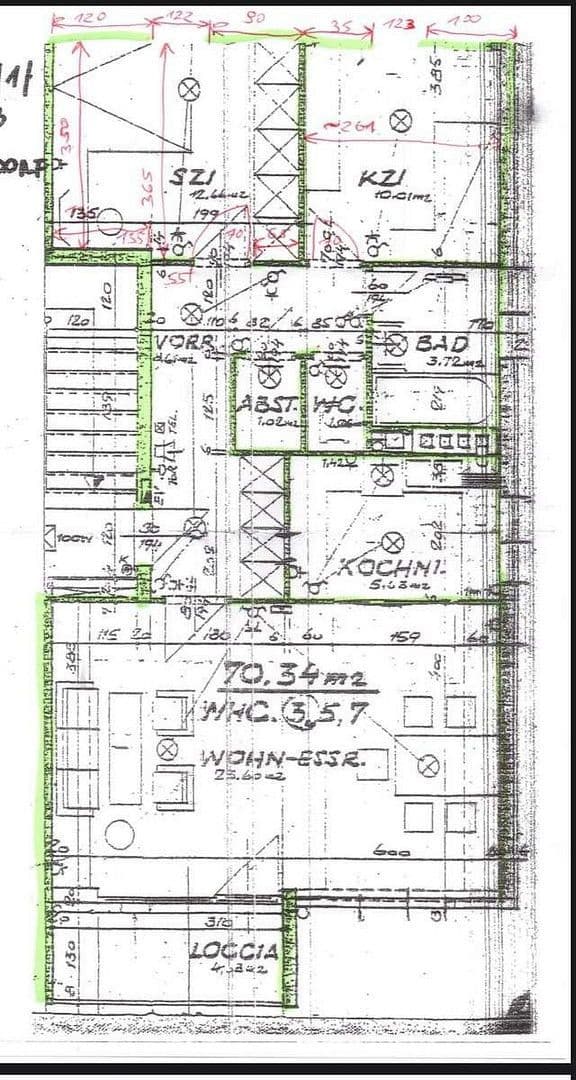 Prenájom bytu 3-izbový 64 m², Osterfelder Str. 43, Bottrop, Severné Porýnie - Westfálsko Prenájom bytu 3-izbový 64 m², Osterfelder Str. 43, Bottrop, Severné Porýnie - Westfálsko