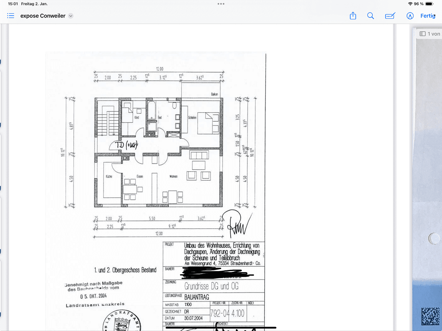 Prenájom bytu 3-izbový 100 m², Am Wiesengrund 4, Straubenhardt, Bádensko-Wurttembersko Prenájom bytu 3-izbový 100 m², Am Wiesengrund 4, Straubenhardt, Bádensko-Wurttembersko