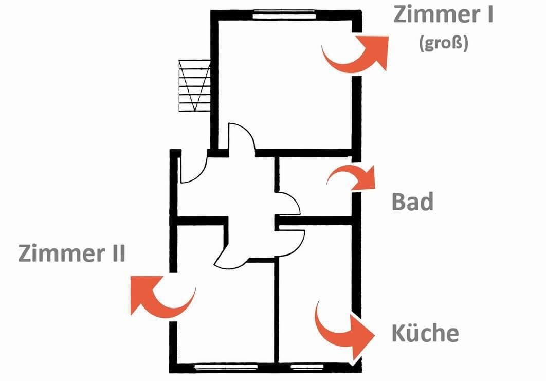 Prenájom bytu 2-izbový 56 m², Hamm, Severné Porýnie - Westfálsko Prenájom bytu 2-izbový 56 m², Hamm, Severné Porýnie - Westfálsko