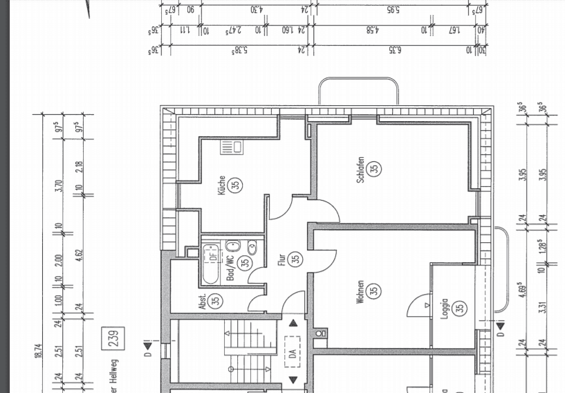 Prenájom bytu 2-izbový 75 m², Lipper Hellweg 239, Bielefeld, Severné Porýnie - Westfálsko Prenájom bytu 2-izbový 75 m², Lipper Hellweg 239, Bielefeld, Severné Porýnie - Westfálsko