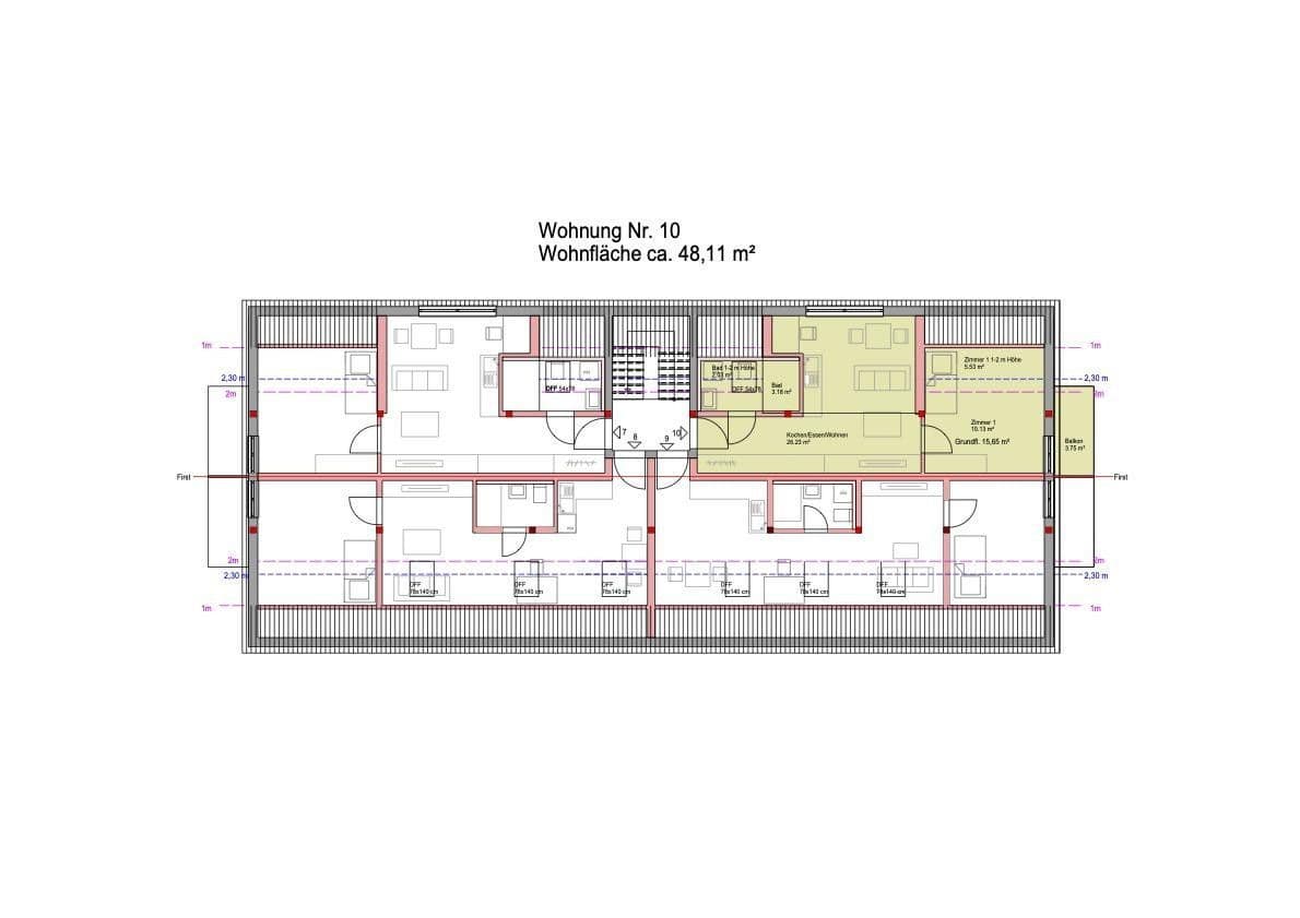 Predaj bytu 2-izbový 49 m², Ingolstadt Haunwöhr, Bavorsko Predaj bytu 2-izbový 49 m², Ingolstadt Haunwöhr, Bavorsko