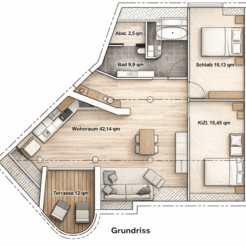 Prenájom bytu 2-izbový 74 m², Berlin, Berlín Prenájom bytu 2-izbový 74 m², Berlin, Berlín