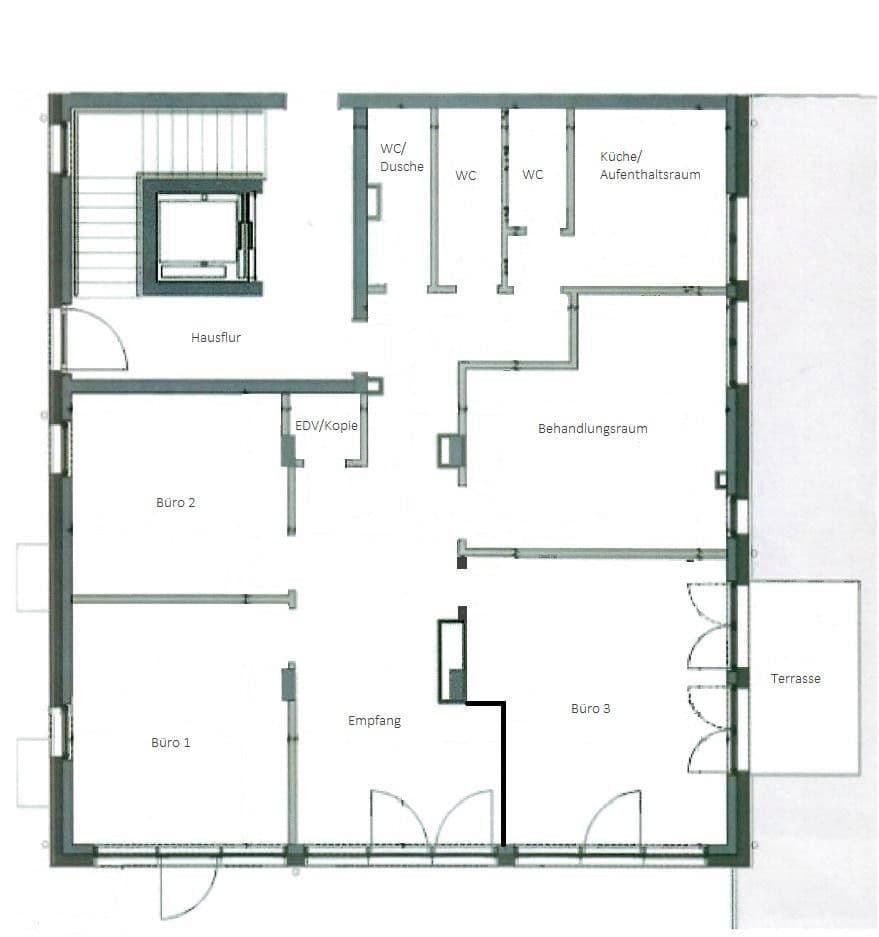 Prenájom kancelárie 23 m², Strandstraße 136, Timmendorfer Strand, Šlezvicko-Holštajnsko Prenájom kancelárie 23 m², Strandstraße 136, Timmendorfer Strand, Šlezvicko-Holštajnsko