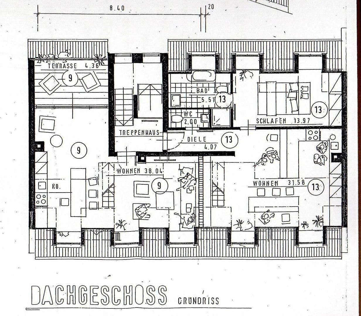 Predaj bytu 2-izbový 61 m², Senserstraße 3, München, Bavorsko Predaj bytu 2-izbový 61 m², Senserstraße 3, München, Bavorsko