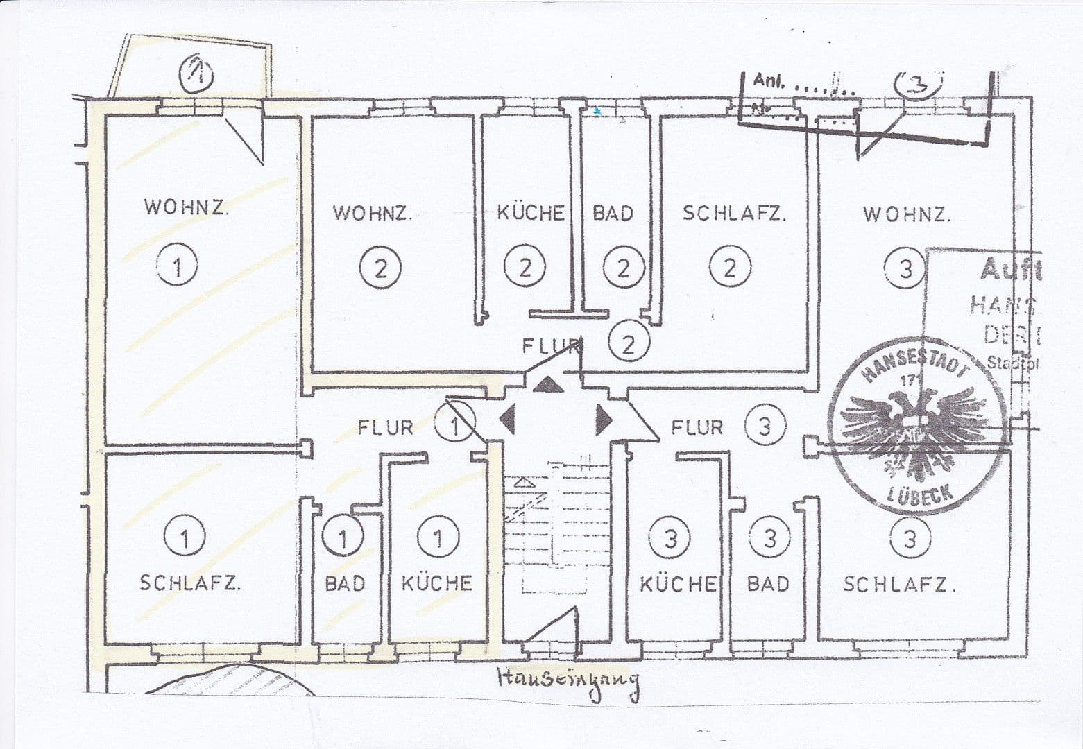 Prenájom bytu 2-izbový 57 m², Lübeck, Šlezvicko-Holštajnsko Prenájom bytu 2-izbový 57 m², Lübeck, Šlezvicko-Holštajnsko