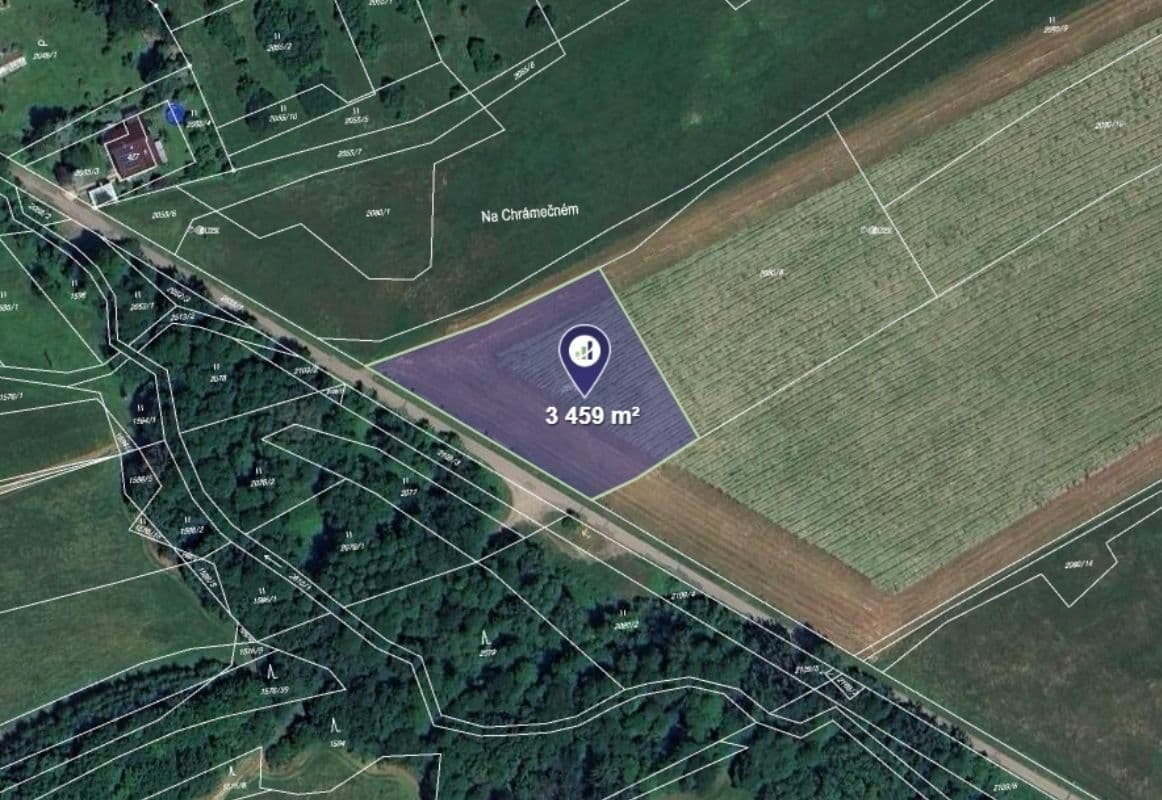 Predaj pozemku 3.459 m², Bratřejov, Zlínský kraj Predaj pozemku 3.459 m², Bratřejov, Zlínský kraj